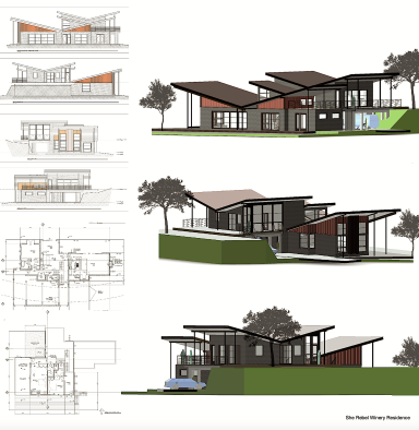 earth sheltered  winery