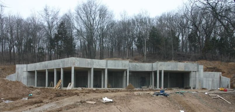 Underground house construction